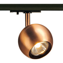 SLV 144019TK3 Light Eye 1 GU10 Spot 50W 3 Light Track Kit Copper & Black