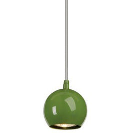 SLV 144025TK4 Light Eye Pendant GU10 7W 4 Light Track Kit Fern Green & White
