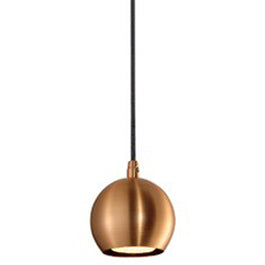 SLV 144029TK8 Light Eye Pendant GU10 7W 8 Light Track Kit Copper & Black