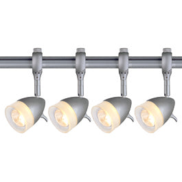 SLV 184071TK4 Kano 50W 4 Light Track Kit Silver Grey