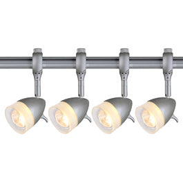 SLV 184071TK4 Kano 50W 4 Light Track Kit Silver Grey