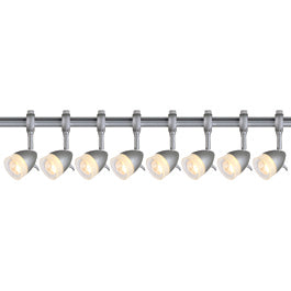 SLV 184071TK8 Kano 50W 8 Light Track Kit Silver Grey