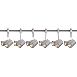 SLV 184442TK6 Bima 2 2x50W 6 Light Track Kit Silver Grey
