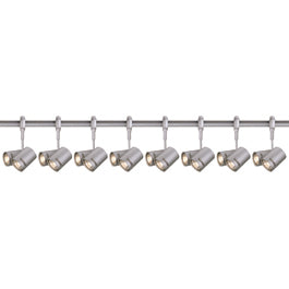 SLV 184442TK8 Bima 2 2x50W 8 Light Track Kit Silver Grey