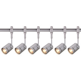 SLV 184452TK6 Bima 1 50W 6 Light Track Kit Silver Grey