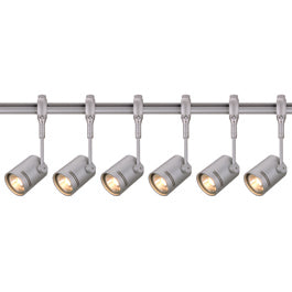 SLV 184452TK6 Bima 1 50W 6 Light Track Kit Silver Grey
