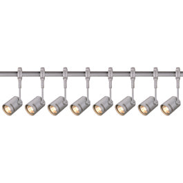 SLV 184452TK8 Bima 1 50W 8 Light Track Kit Silver Grey