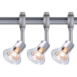 SLV 184634TK3 Anila 50W 3 Light Track Kit Silver Grey