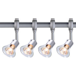 SLV 184634TK4 Anila 50W 4 Light Track Kit Silver Grey