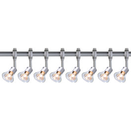 SLV 184634TK8 Anila 50W 8 Light Track Kit Silver Grey