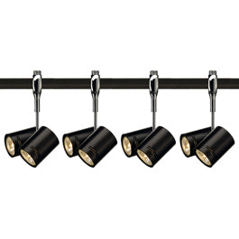 SLV 185440TK4 Bima 2 2x50W 4 Light Track Kit Chrome & Black