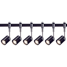 SLV 185450TK6 Bima 1 50W 6 Light Track Kit Chrome & Black