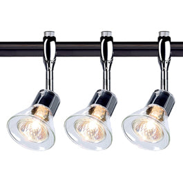 SLV 185632TK3 Anila 50W 3 Light Track Kit Chrome & Black
