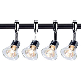 SLV 185632TK4 Anila 50W 4 Light Track Kit Chrome & Black