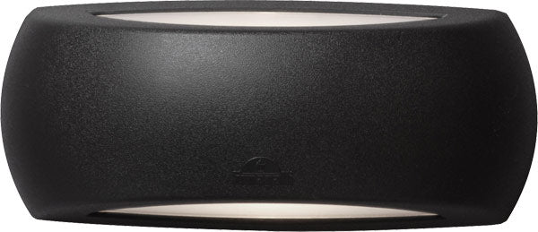 Fumagalli Asbac Francy 6W 3K LED E27 Up & Down Light Black Opal 1A1.000.AY.F1R