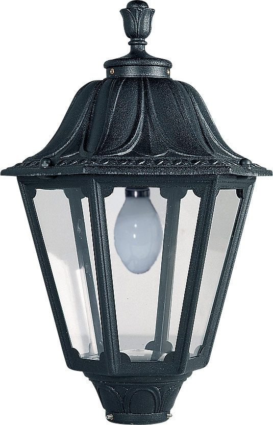 Fumagalli Asbac Noemi 30W 3K E27 HP LED Lantern Head Black Clr E35.000.AX.Q1R