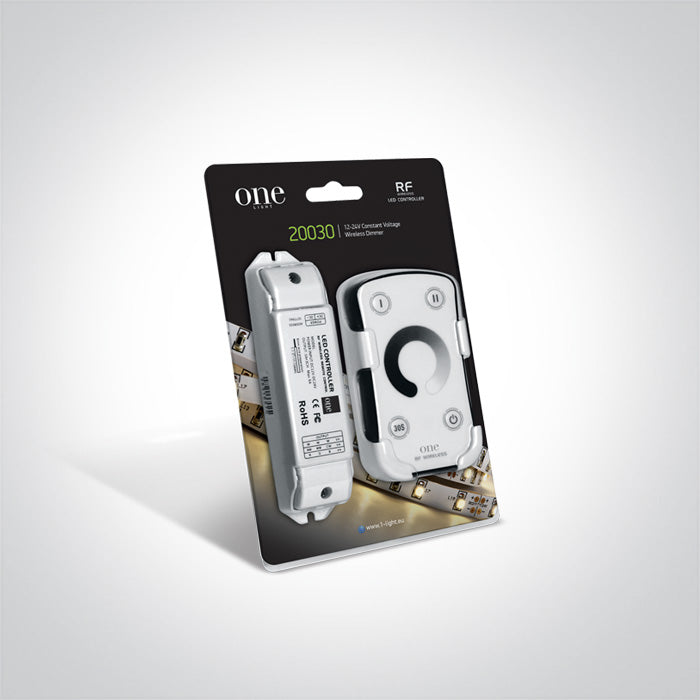 One Light 20030 REMOTE CONTROL FOR DIMMING LED STRIPS & LAMPS 12/24v