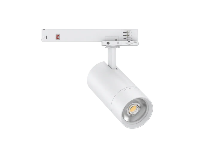 3-Circuit Track LED Spotlight White 20/25/30/35W Selectable CCT Multi-Angle 15-60º Dimmable