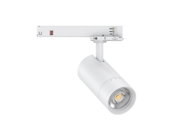 3-Circuit Track LED Spotlight White 20/25/30/35W Selectable CCT Multi-Angle 15-60º Dimmable