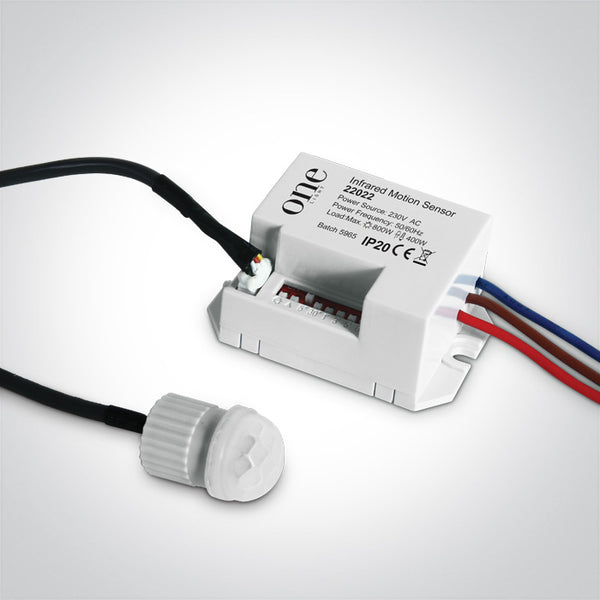 One Light 22022 INFRARED MOTION SENSOR 400W 230V IP20 SENSOR IP65