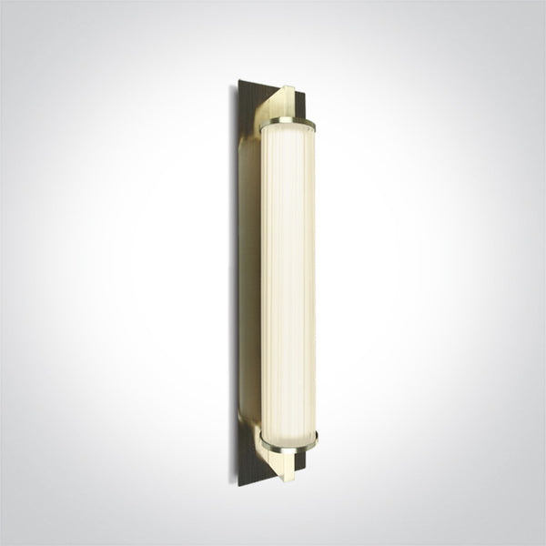One Light 38118N/BBS/W BRUSHED BRASS LED WW 18W IP44 230V