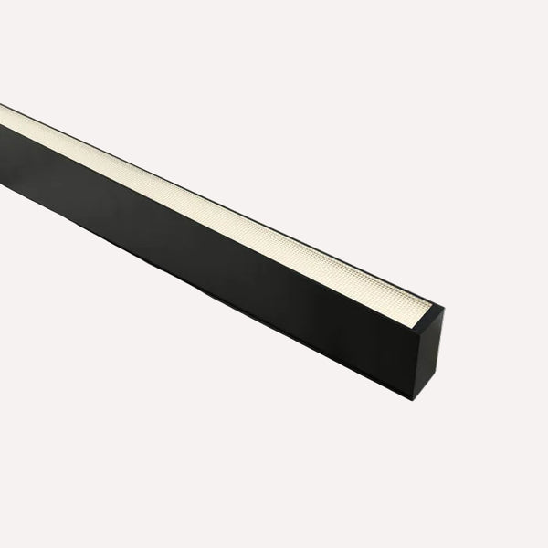 LED  Black Suspended Linear Profile 1200mm