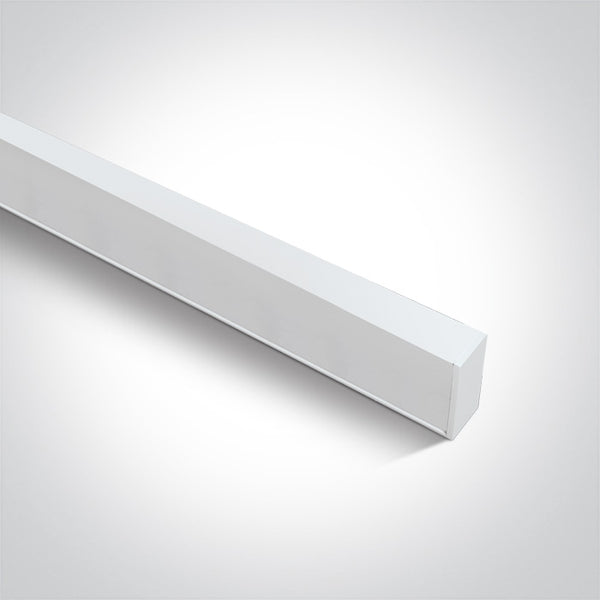 One Light 38150E/W WHITE 1m PROFILE FOR 38150A 38150B 38150BU 38150C