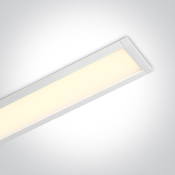 One Light 38152R/W/V WHITE RECESSED 40W CCTV PV 230V