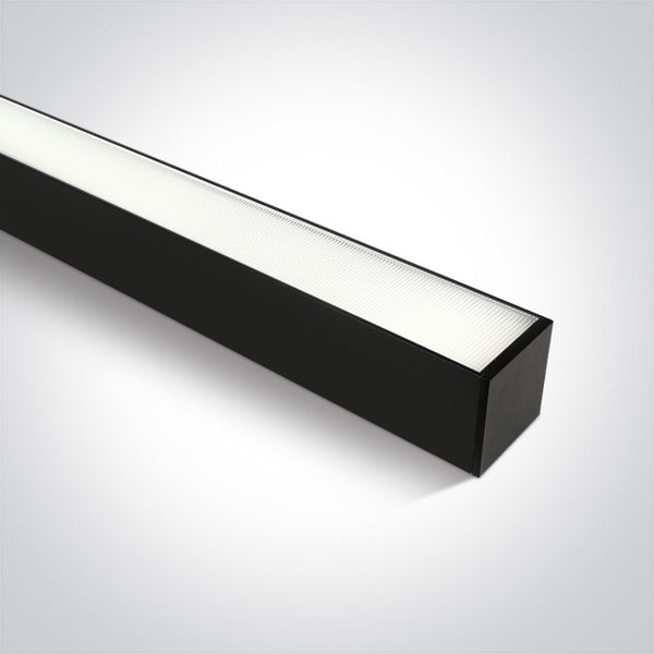 One Light 38161A/B/C BLACK DIFFUSER UGR19 50W CW IP20 230V