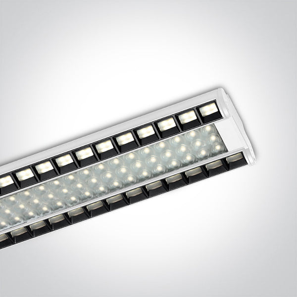 One Light 38280/W/C WHITE LED 80W CW IP20 230V ADJUSTABLE