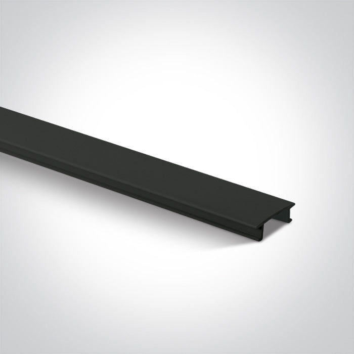 One Light 40002C/B BLACK PLASTIC COVER 2m FOR SQUARE TRACK