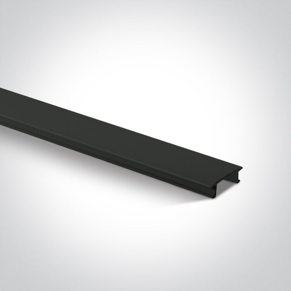 One Light 40002C/B BLACK PLASTIC COVER 2m FOR SQUARE TRACK