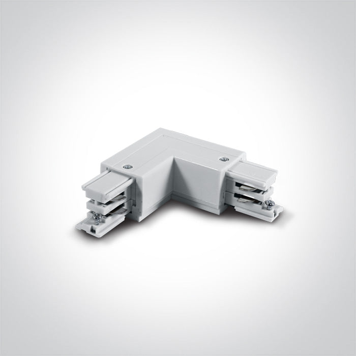 One Light 41012A/W/R WHITE RIGHT CORNER