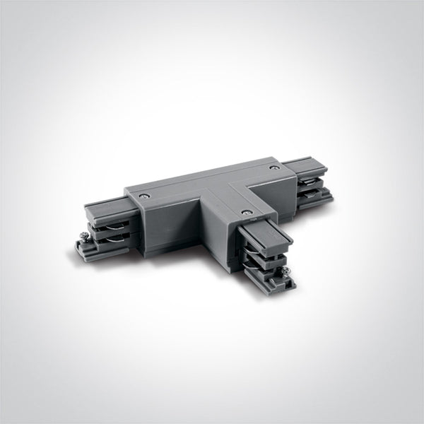 One Light 41016A/G/R GREY T CONNECTOR RIGHT