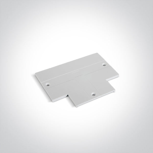 One Light 41016B/W WHITE COVER FOR T CONNECTOR 41016A
