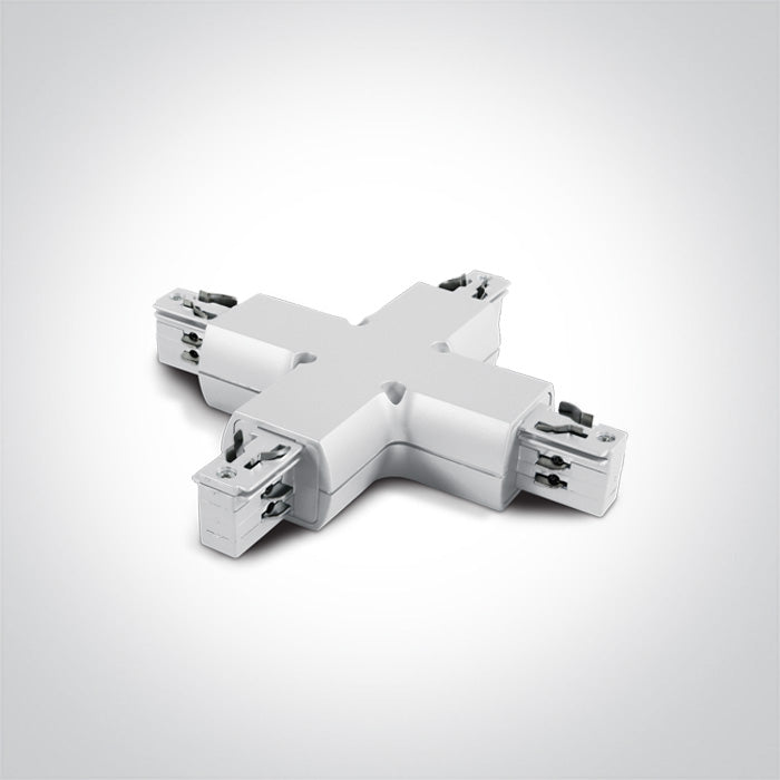 One Light 41018/W WHITE X CONNECTOR