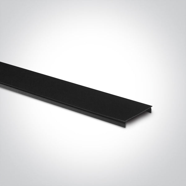 One Light 42001RB/B BLACK MAGNETIC RECESSED PROFILE 1m 48V MIDI