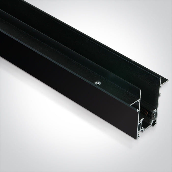 One Light 42001TR/B BLACK MAGNETIC TRIMLESS PROFILE 1m 48V MAXI