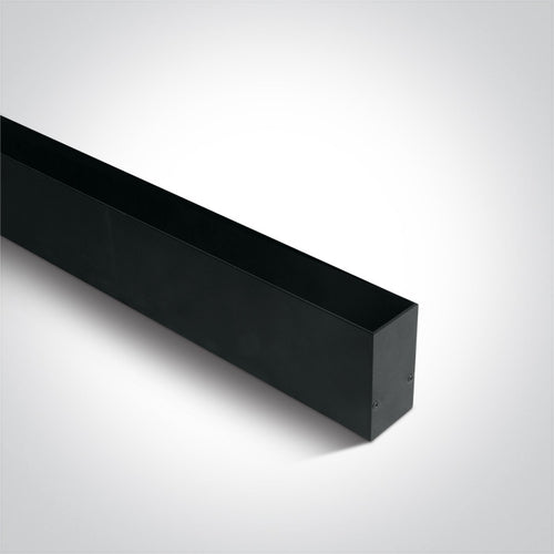 2 meter Black 48V Magnetic Track 42002