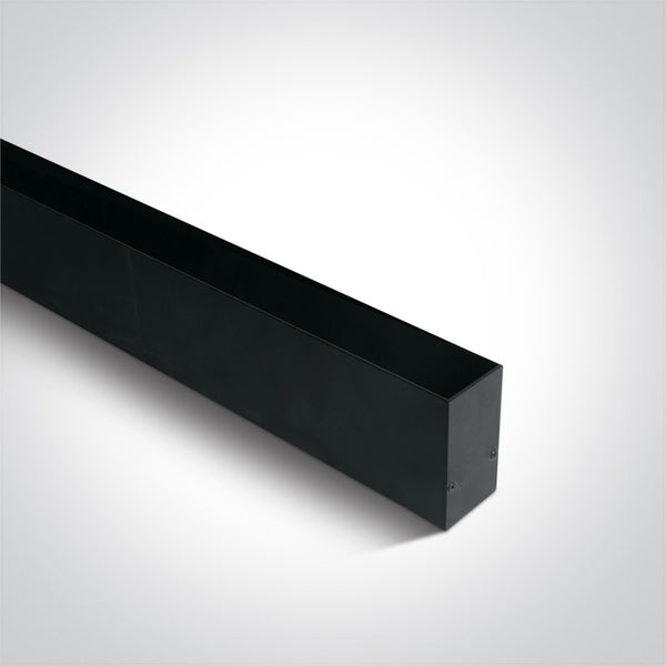 2 meter Black 48V Magnetic Track 42002