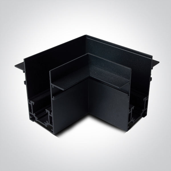 One Light 42012ATR/B BLACK TRIMLESS CORNER FOR 42001TR / 42002TR