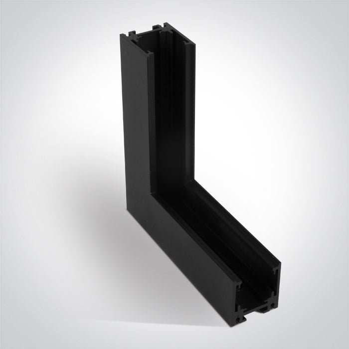 One Light 42012BA/B BLACK CORNER WALL TO WALL (IN) FOR 42001A/42002A