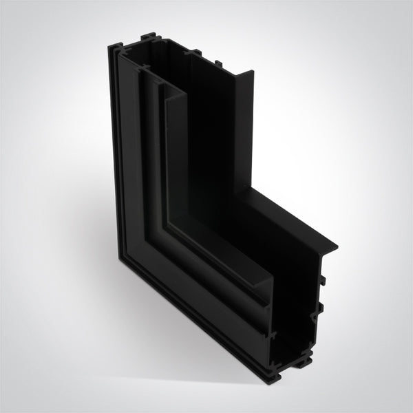 One Light 42012BRB/B BLACK RECESSED CORNER WALL TO WALL (IN) FOR 42001RB/42002RB