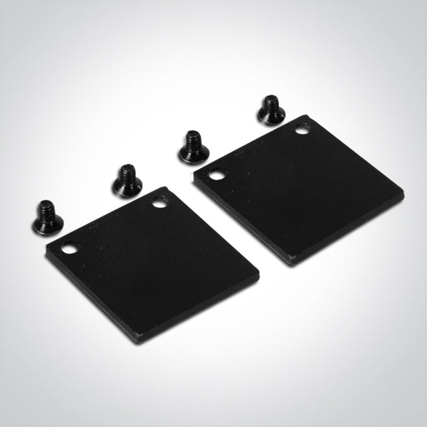 One Light 42022A/B BLACK END CAPS FOR 42001A/42002A
