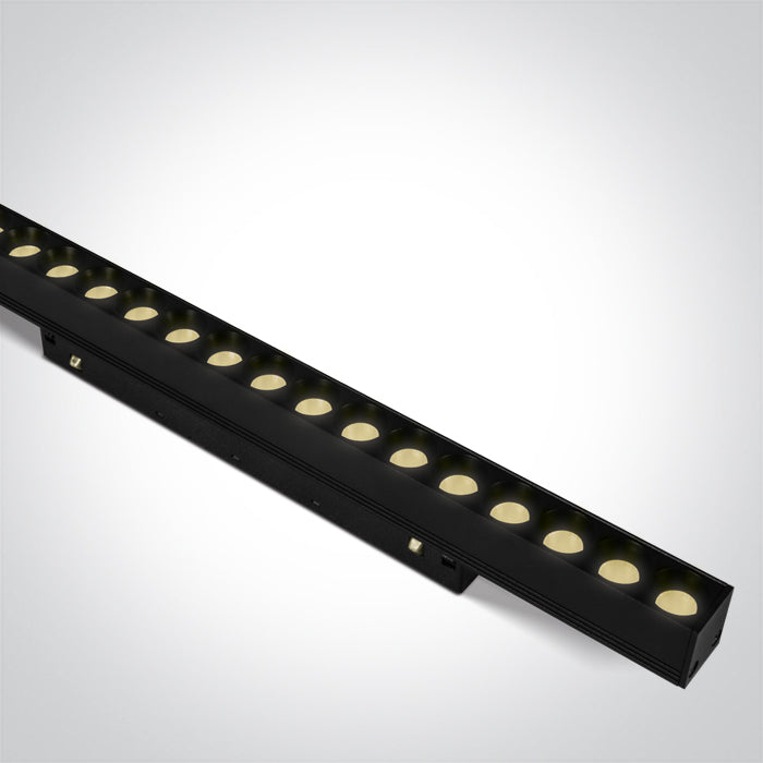 One Light 42112BA/B/W BLACK 18W WW 48V IP20 MINI/MIDI