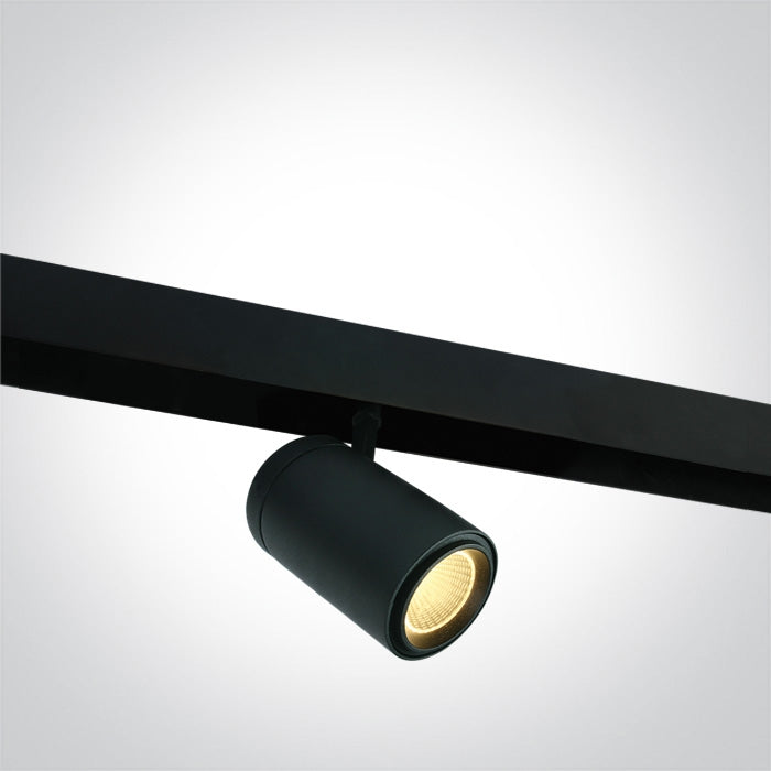 30W Black Spot Light for 48V Magnetic Track System