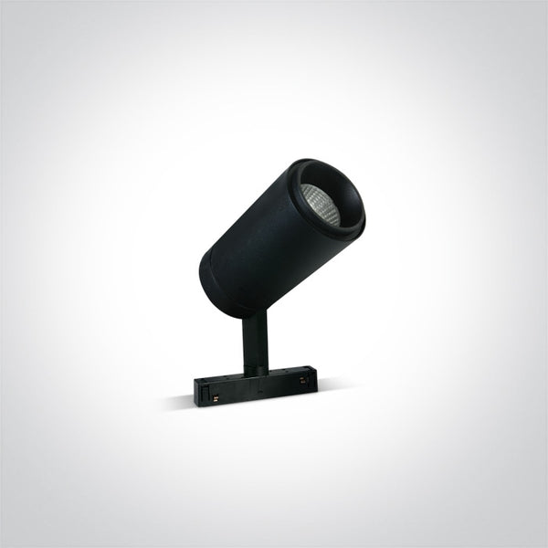 One Light 42114C/B/W 30W Black Spot Light for 48V Magnetic Track System