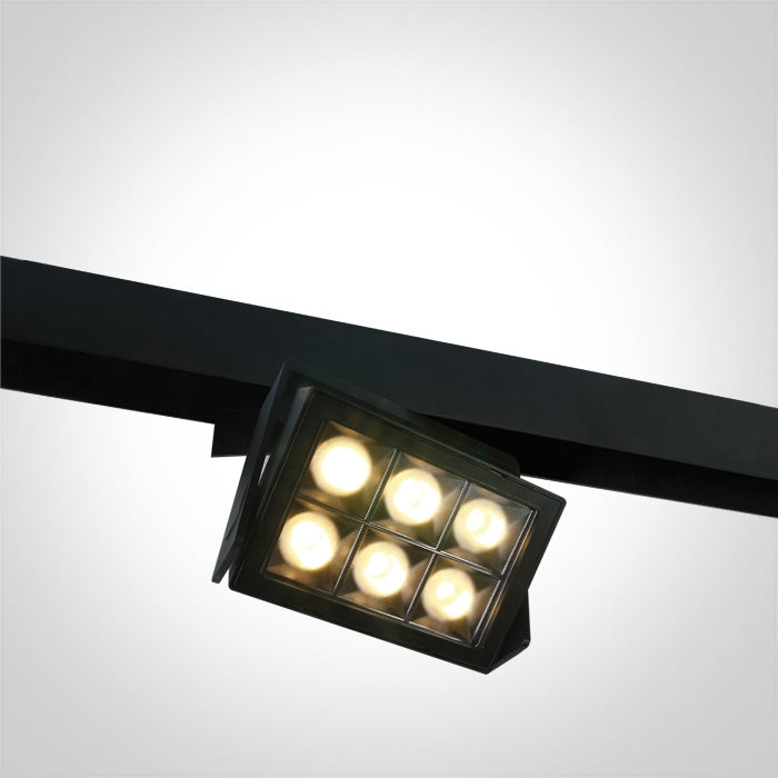 26W Track spot Wall Washer for 48V Magnetic Track Lighting System
