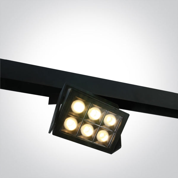 26W Track spot Wall Washer for 48V Magnetic Track Lighting System