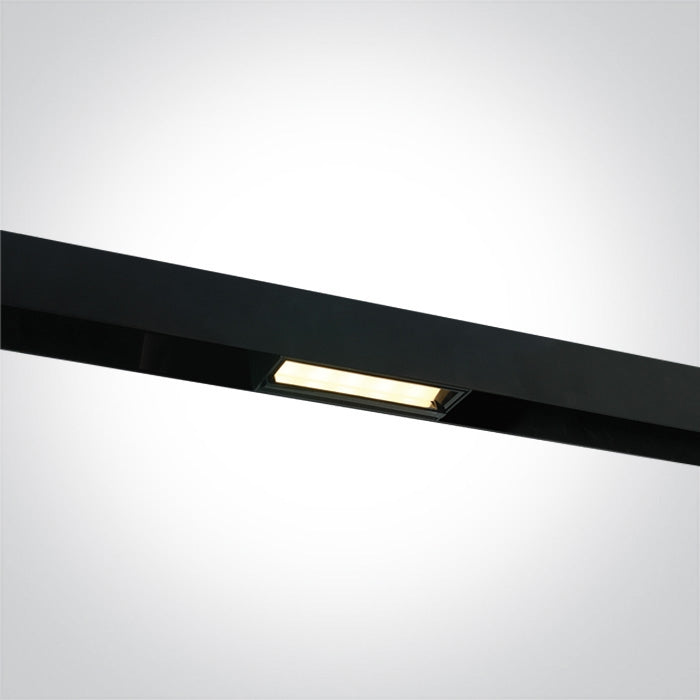 Asymmetric LED Linear Track Light for 48V Magnetic Track Light System